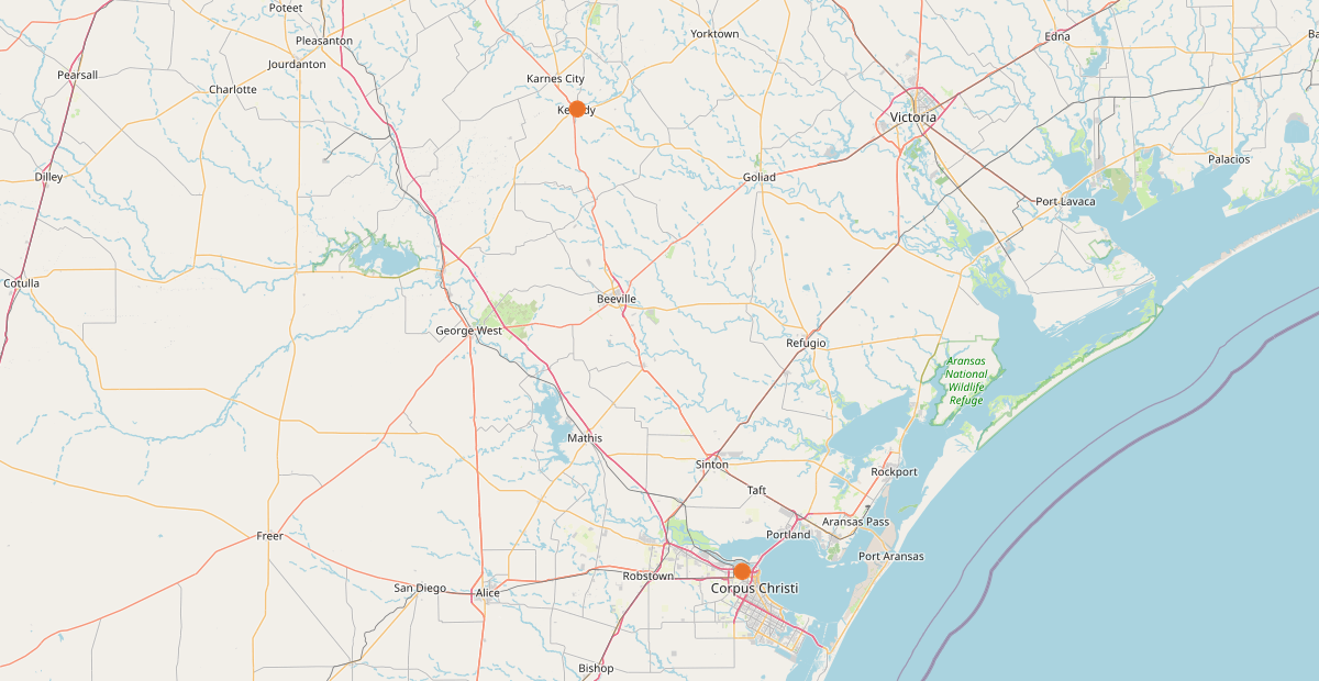 MRI Automation service area: Corpus Christi, Kenedy and the Eagle Ford Shale
