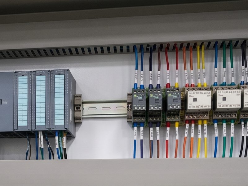 PLC panel built for SWD control upgrade