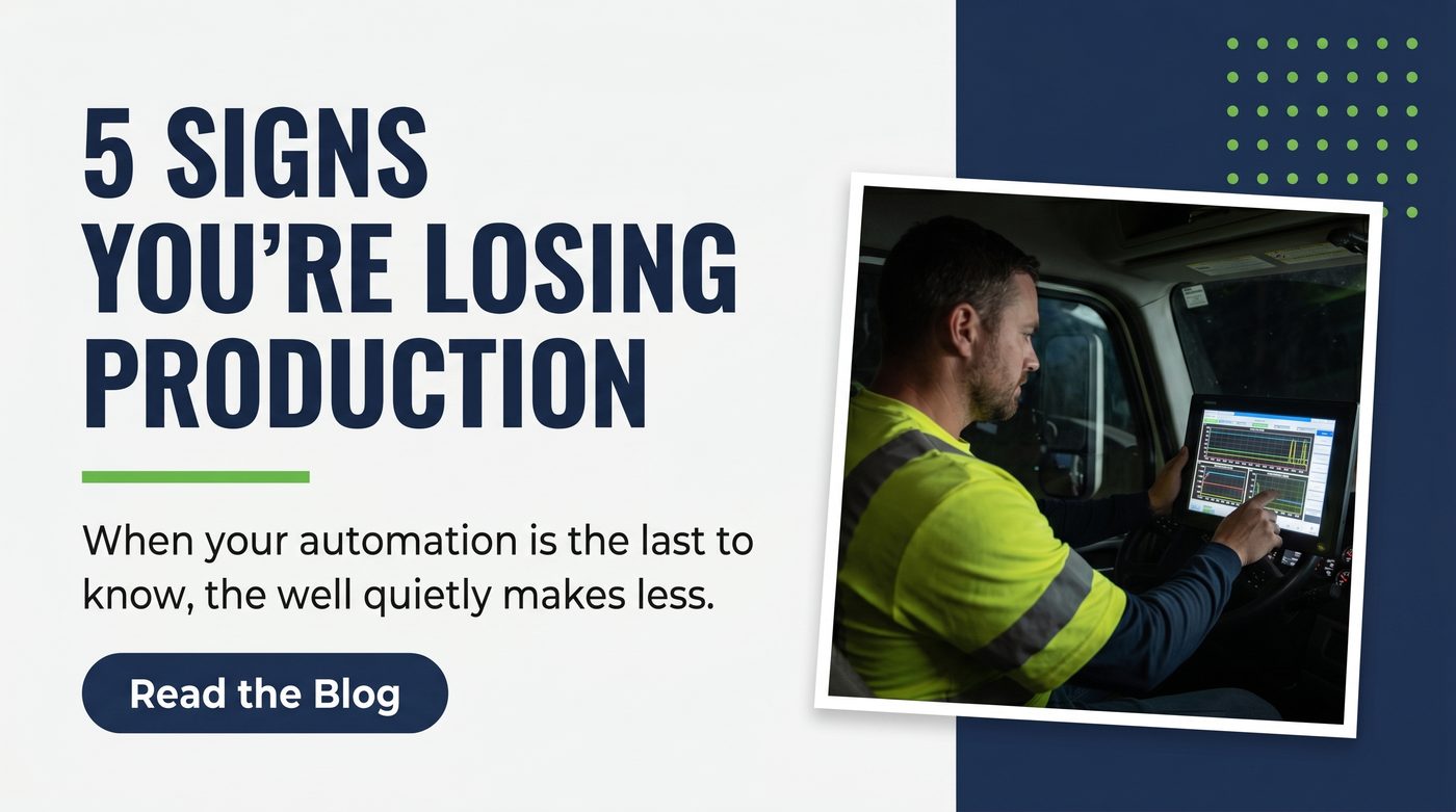 5 signs you're losing production