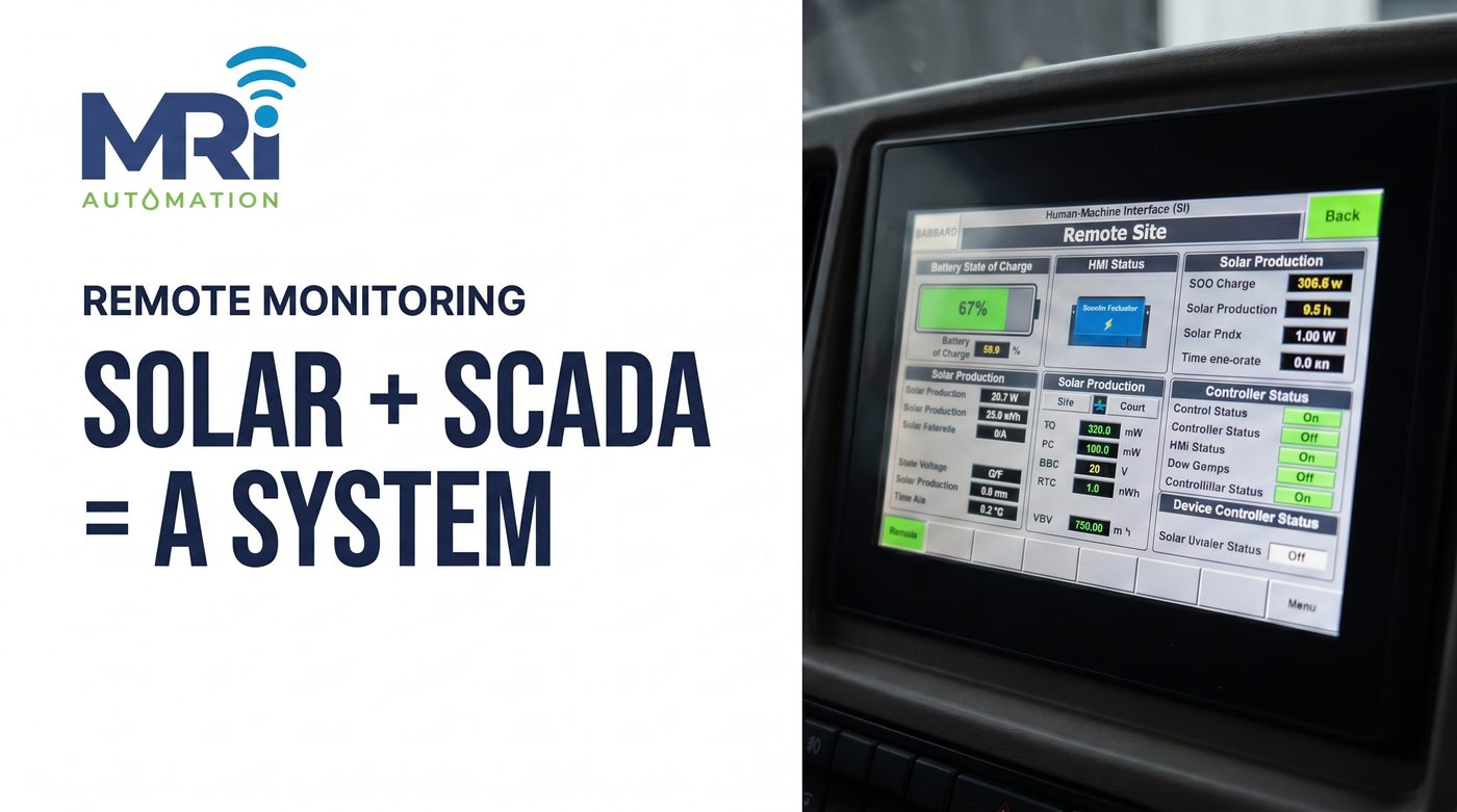 Solar + SCADA = a system